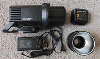 Godox AD400Pro 400Ws TTL Outdoor Flash Monolight HSS 1/8000s Full Kit