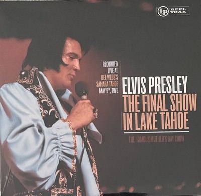Elvis 3LP Triple Gatefold - The Final Show In Lake Tahoe - SEALED - BLACK VINYL