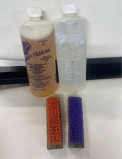 Snappy Teak-Nu #1 & #2 Quart Kit Cleaner Restorer UV Protection for Teak Wood