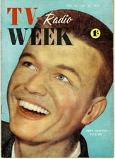 TV WEEK (Victoria) Feb 20 1958 BERT NEWTON