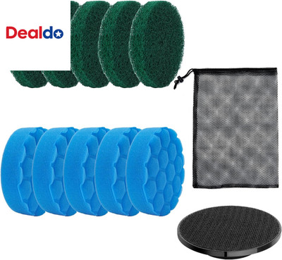 Electric Spin Scrubber Replacement Brush Heads Set, 10 Piece Replacement Brush C