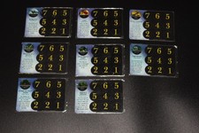 WizKids Pirates At Ocean's Edge Rare Equipment Lot of 8
