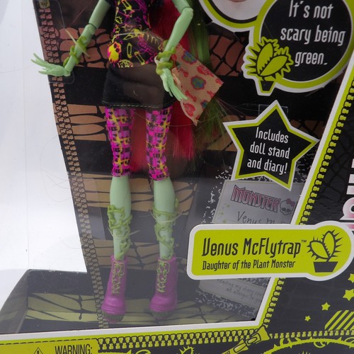 2011 Monster High Venus McFlytrap Doll Mattel X3651 NRFB - Picture 4 of 11