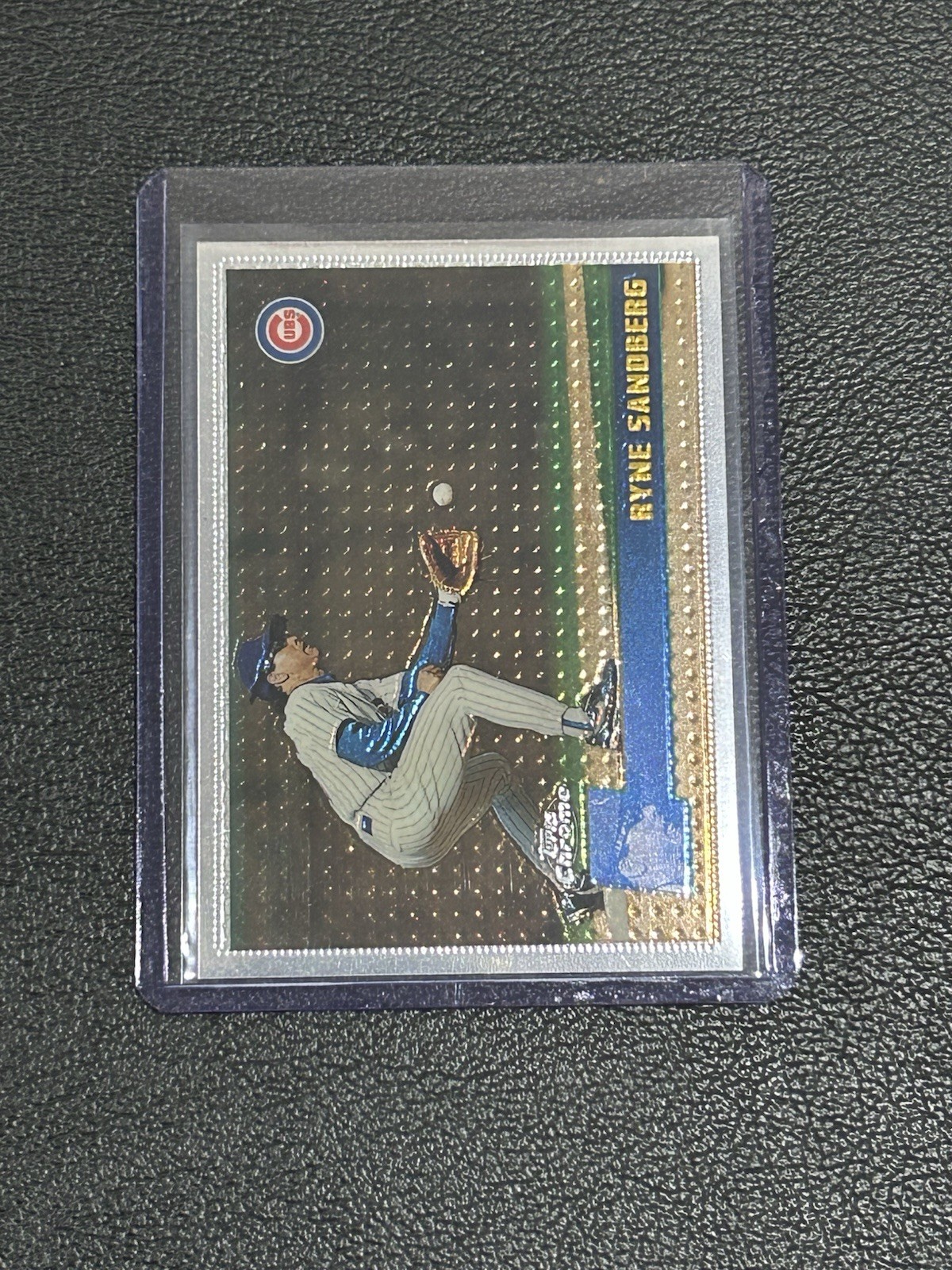 1996 Topps Chrome Ryne Sandberg #144 HOF C1