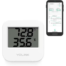 Smart Temperature Humidity Sensor Works W/Alexa IFTTT, 1/4 Mile Super Long Range