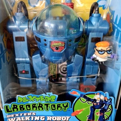 Dexter's Laboratory Walking Robot by Trendmasters 2000 Cartoon Network