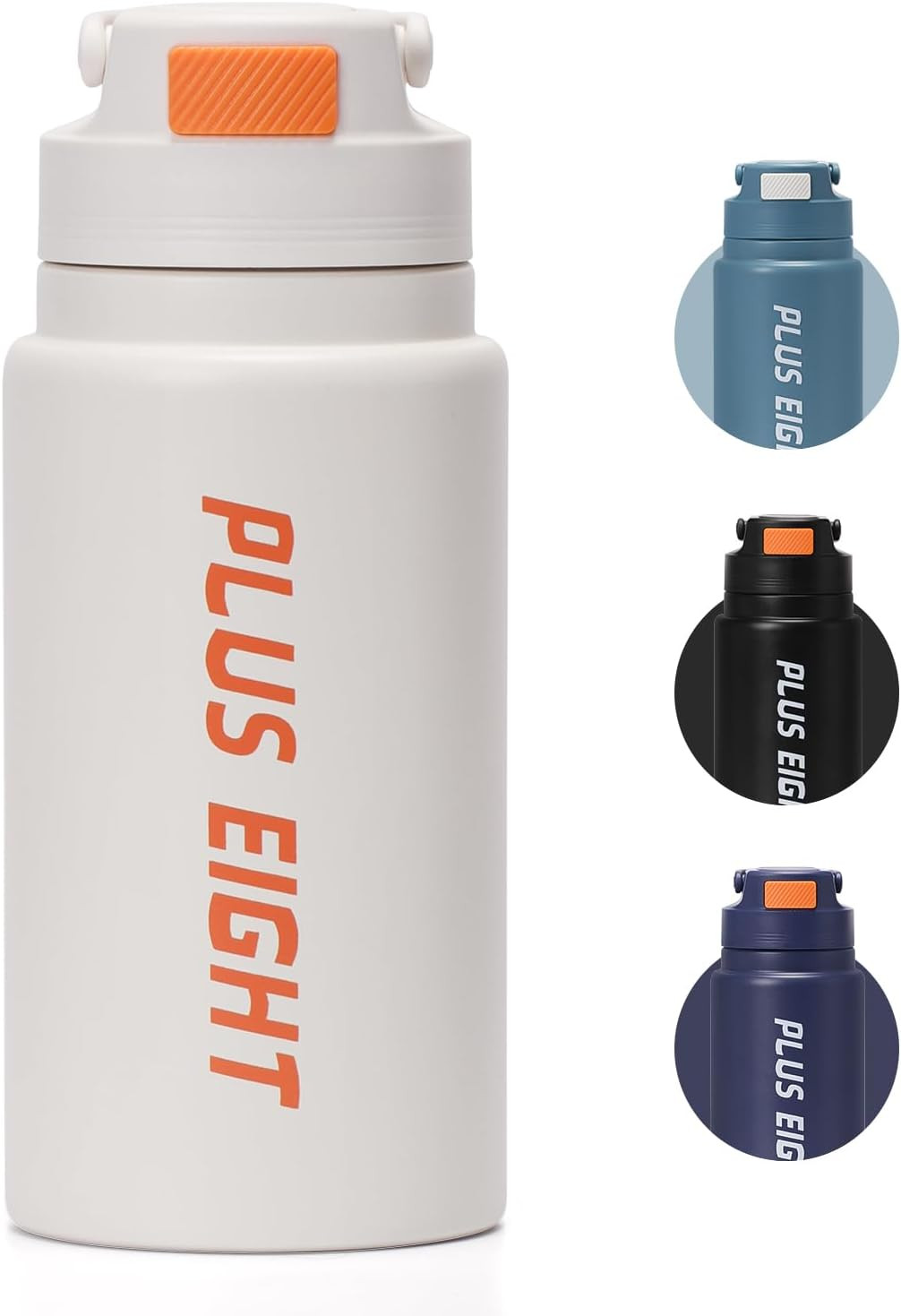 With Straw Lid, 27 Oz Stainless Steel Vacuum Metal Bottle