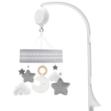 Baby Crib Mobile,Mobile for Crib with 35 Lullabies and Hanging Toys for Newbo...