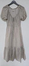 christy dawn dress/The Brynne Dress/ Petites/ Creme Strawberry /PS