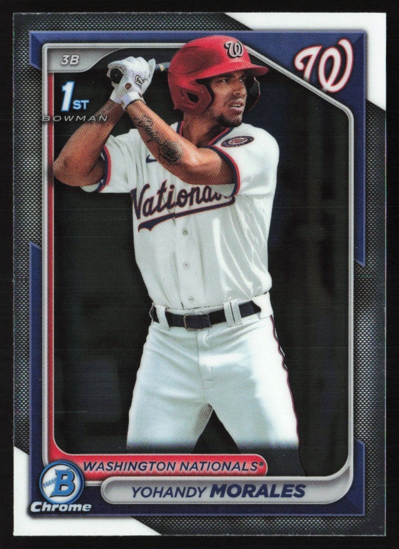 2024 Bowman Chrome Prospects Yohandy Morales #BCP-52 GS1-300