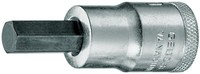 Gedore SteckschlüSseleinsatz IN 19 7 Chrom-Vanadium-Stahl
