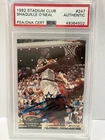1992 Shaquille O’Neal Stadium Club #247 Rookie Autograph PSA