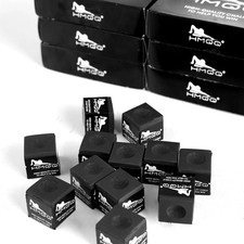 Billiards Chalk Black Set of 12