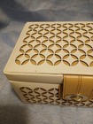 Wolf Jewelry Box Lusterloc Protected Nice Embossed Leather — photo 6