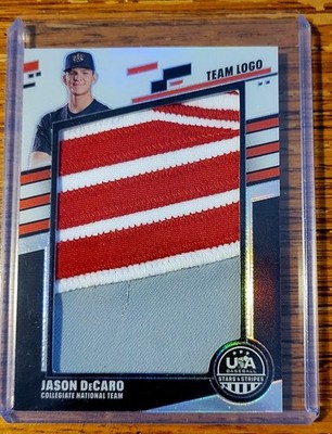 2026 Stars & Stripes Jason DeCaro Team Logo Relic /19