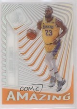 2020-21 Panini Illusions Amazing Orange LeBron James #12 0rt9
