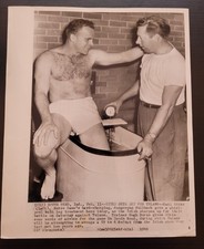 1949 Emil Sitko Notre Dame Fighting Irish FB All-American AP Wirephoto 8x10 MSU