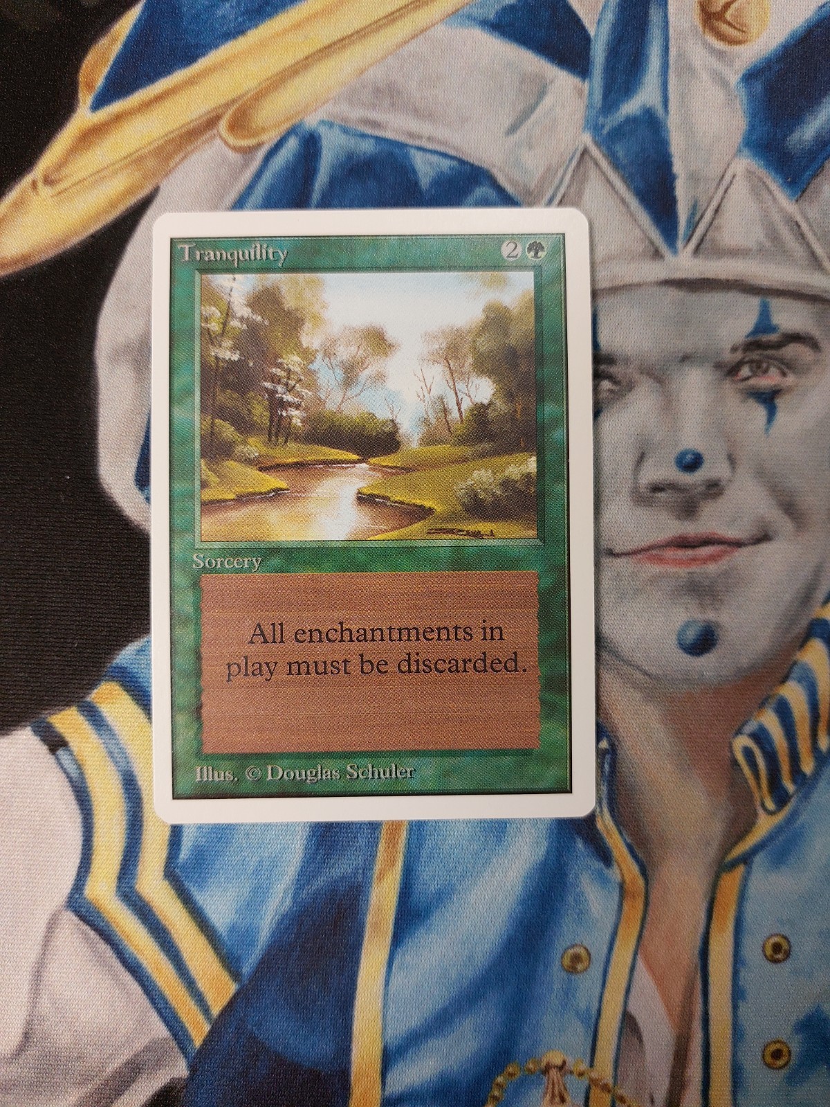 Tranquility (Misprint) MTG Unlimited Common Green Sorcery Near-Mint x1 T10