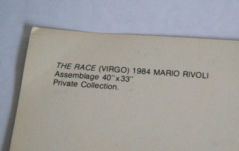 New York Artist Post Cards Lot Mario Rivoli 9x6