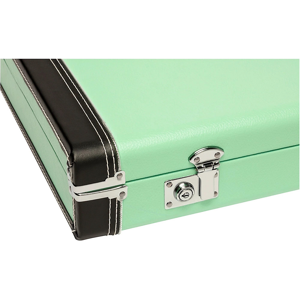 Fender ベース用ハードケース グリーンベルベット Fender 0996106357 Wood Hard Case - Green for sale online | eBay