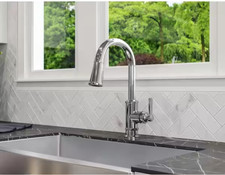 Pfister Port Haven Single Hole Pull Down Kitchen Faucet GT529-TDC Polish Chrome