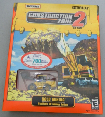MATCHBOX CATERPILLAR CONSTRUCTION ZONE 2 WINDOWS 98 CD-ROM GAME