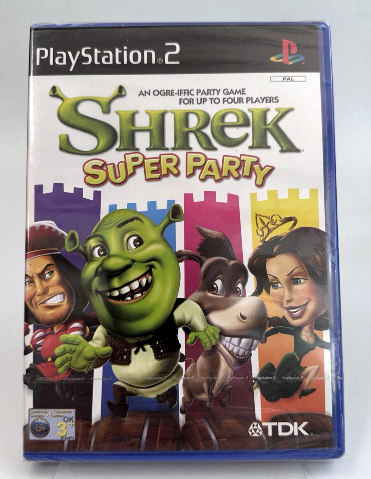 PS2 Shrek Super Party, New And Factory Sealed