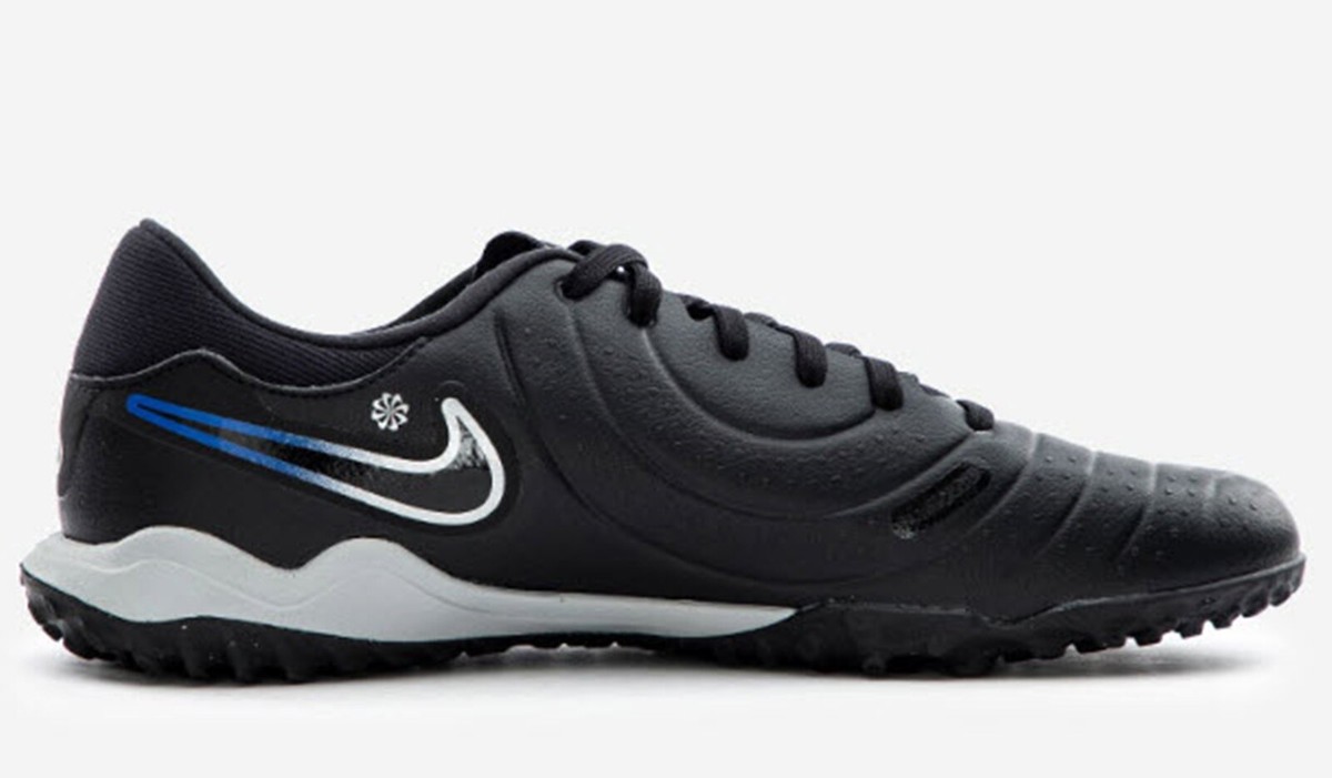 Nike Men Tiempo Legend 10 Aca TF Cleat Soccer Black Futsal Boot