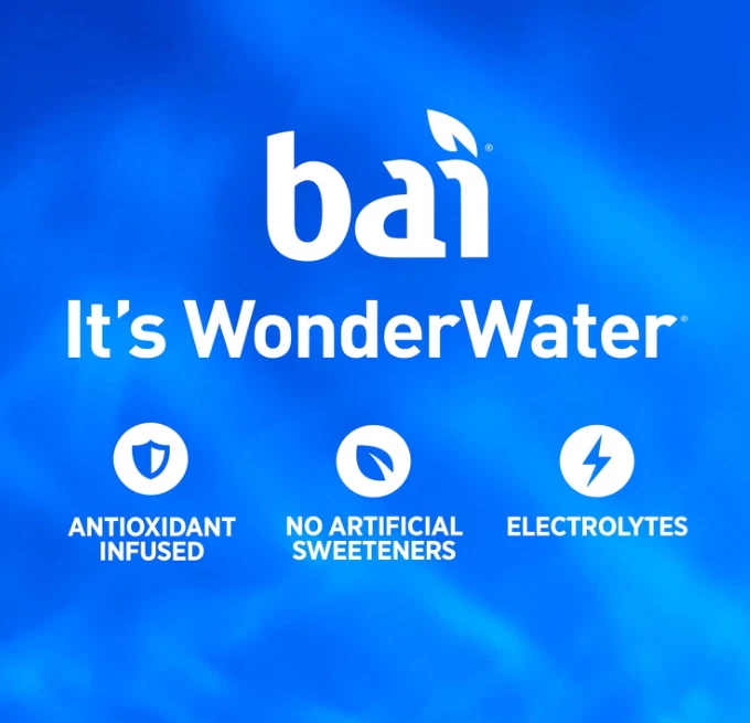 (Paquete de 12) Bebidas con infusión antioxidante cereza Zambia Bing agua sabor Bai 18 OZ Foto 4 de 4