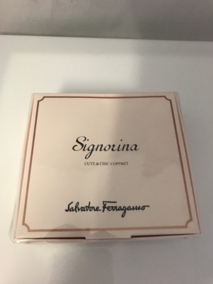 SIGNORINA SALVATORE FERRAGANO CUTE & CHIC COFFRET 0.17OZ EDP  1.7OZ BODY LOTION