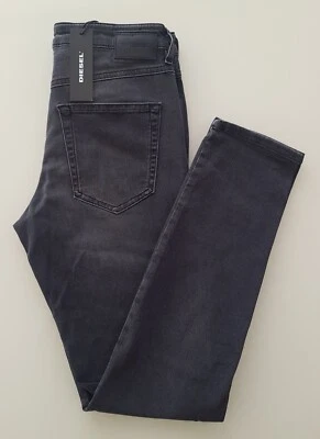 Diesel Damen Jeans Babhila Slim Skinny Regular Stretch Dunkelgrau Gr: 26 / 32 - Bild 1 von 4