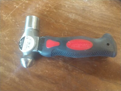 Tool Shop. 8 Oz Stubby Round Head Hammer w/ Fiberglass Handle, (1-pnk-4)