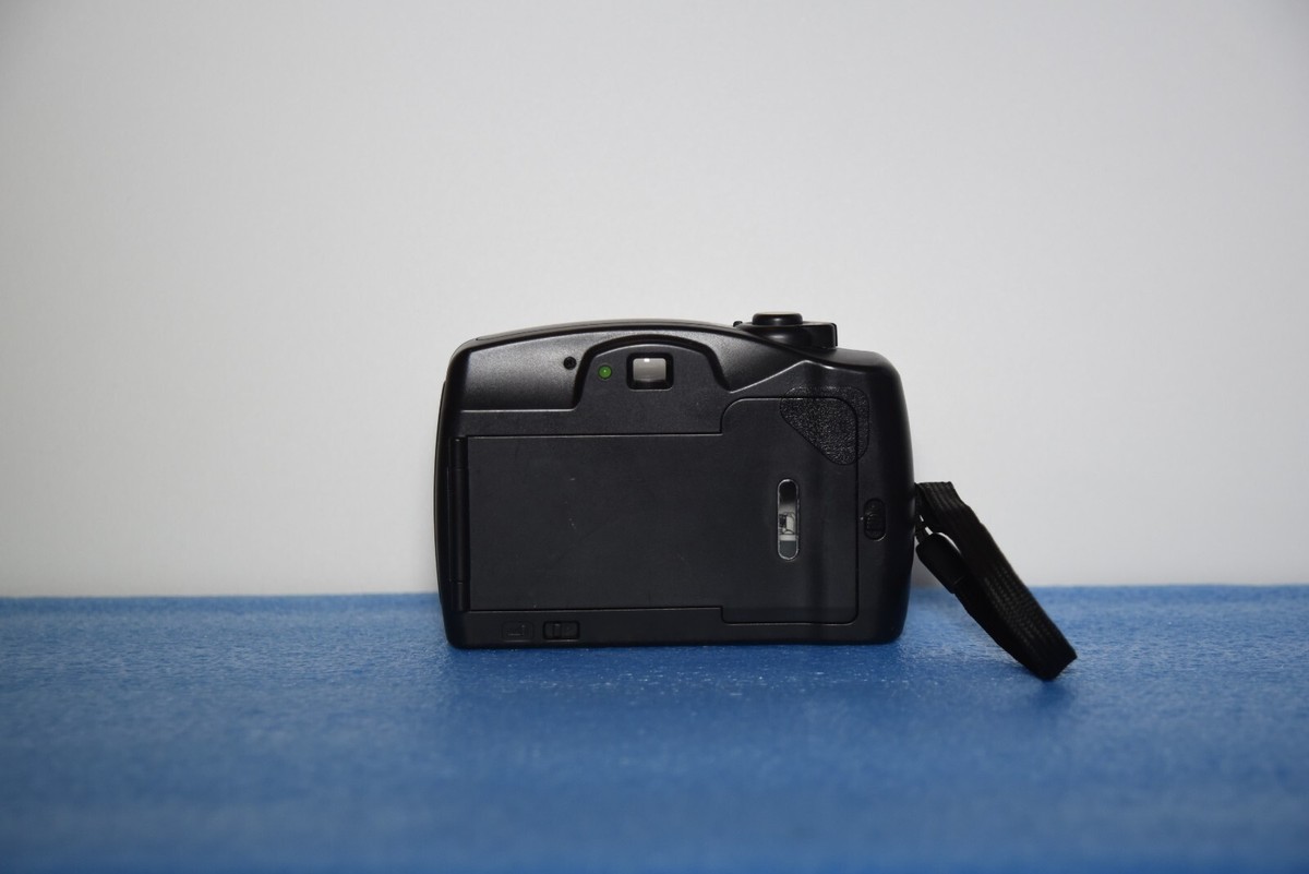 Ginfax Z-80 Film Camera Aspherical Lens 30-50mm zoom silver-Blue