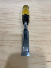 Vintage Stanley Made In USA 3/4'' Woodworking Bevel Edge Chisel .