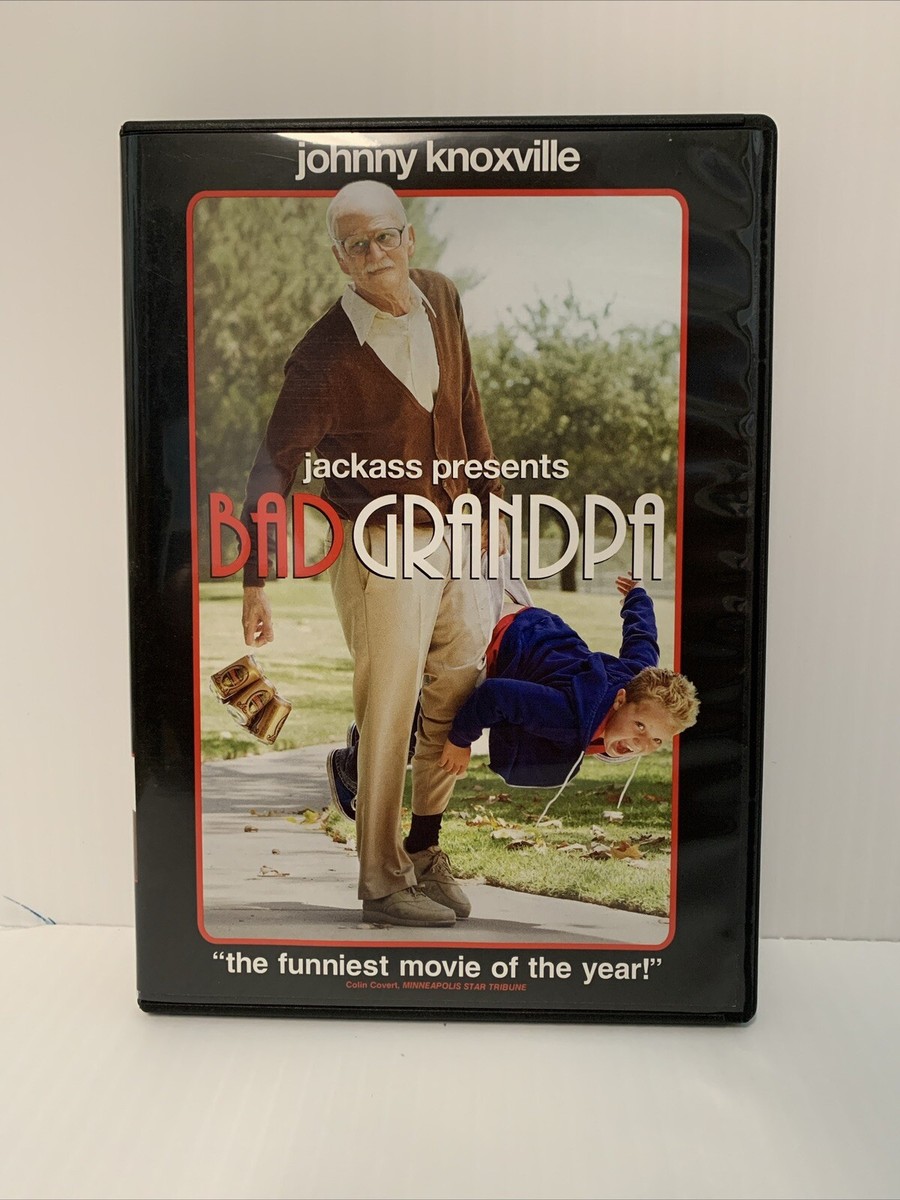 Bad Grandpa DVD By Johnny Knoxville,Jackson Nicoll Good