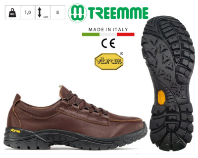 TREEMME Wanderschuh OUTDOOR Leder Einlegesohle Ledersohle VIBRAM VIKING 400