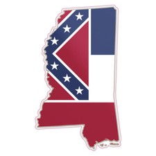 Mississippi State - Car Bumper Sticker Vinyl Art Decal - ID1