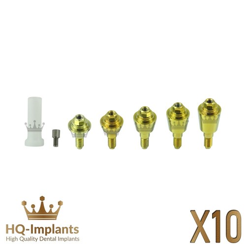 10x Dental Lab Wide Body Analog Standard Internal Hex Platform