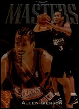 その他 FINEST MASTERS REFLECTOR ALLEN IVERSON 1997-98 TOPPS FINEST MASTERS W/ COATING - ALLEN IVERSON SIXERS