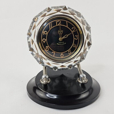 Vintage Majak Crystal Desk Clock, Made in USSR, 3309-65 | eBay
