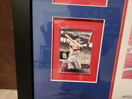 St. Louis Cardinals Hall Of Fame Picture and autographed baseball Cards - Picture 4 of 8