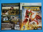 XBOX 360 UNIVERSE AT WAR ORIGINAL COVER ART ***NO GAME OR CASE***