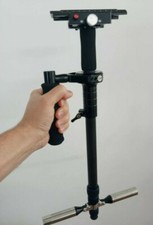 Stabilizzatore Steadycam Monocam in Fibra di Carbonio e Monopiede - 2 in 1