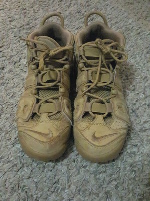nike uptempo tan