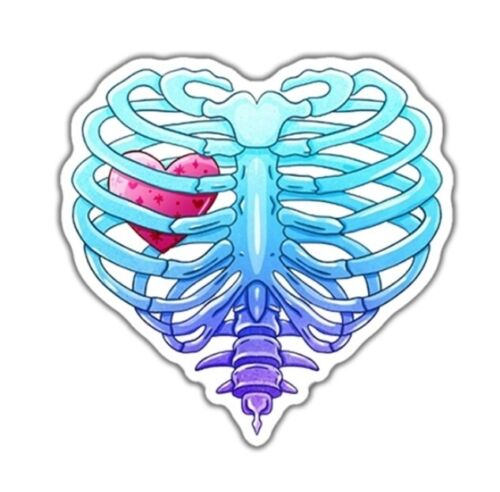 5 pc Planar Resin Flatback 1226792 Valentine's Day Heart Skeleton purple - Picture 1 of 1