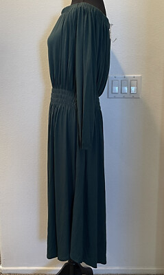 green emerald velvet dress Basic Linen Shift Dress Hunter Green – LF MARKEY