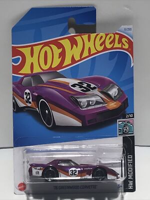 #ad 2021 Hot Wheels 11 250 ‘76 Greenwood Corvette HW Modified 2 10 $8.88