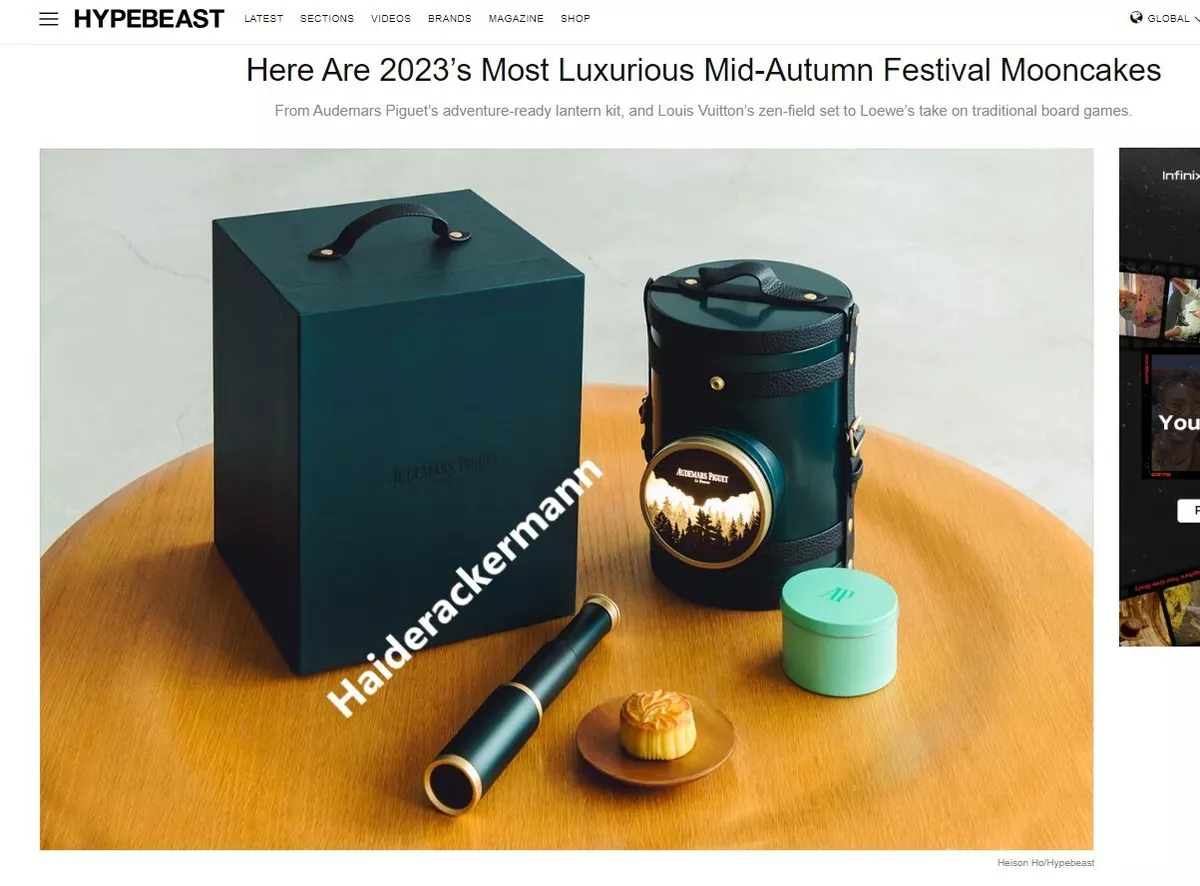 Hypebeast Mid-Autumn Festival Mooncakes 2023