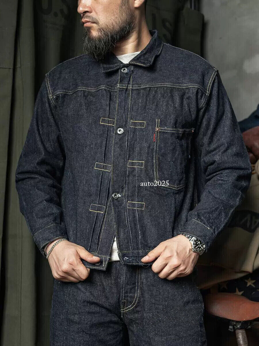 Rugged Bronson S806XX Slub Selvedge Denim Jacket Type I Jean Rugged Bronson S806XX Slub Selvedge Denim Jacket Type I Jean