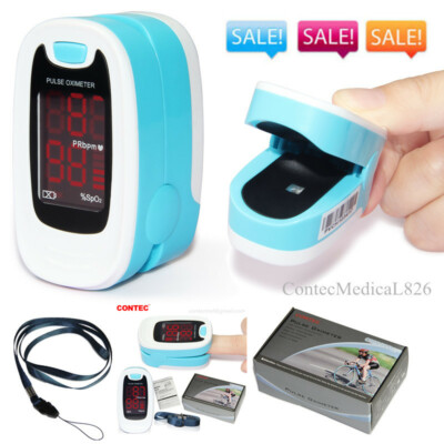 Pulse Oximeter Finger SPO2 Blood Oxygen Pulse Heart Rate Patient Monitor CMS50M